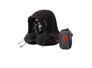 후드 트래블 목 베개