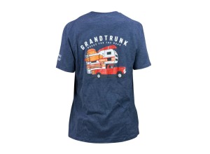 Camper Truck 남녀공용 반팔 티셔츠